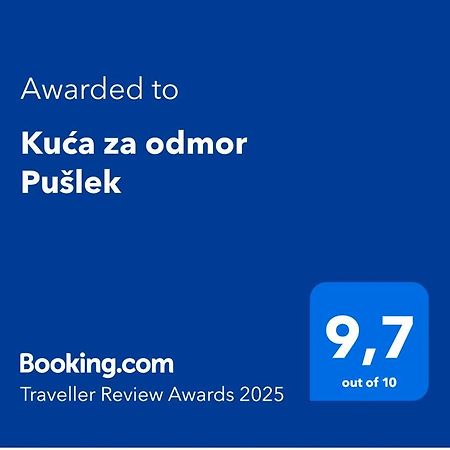 Kuca Za Odmor Puslek Villa Grabrovnik Dış mekan fotoğraf